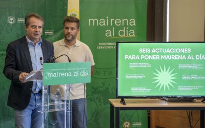 Antonio Conde presenta Mairena Al Día, el mayor plan de modernización de los servicios esenciales de la historia de Mairena